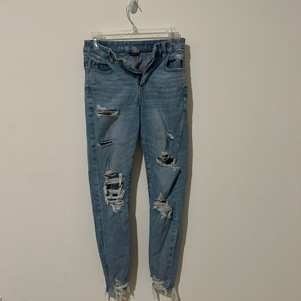 American Eagle Next Level Hi Rise Jegging Crop 10R